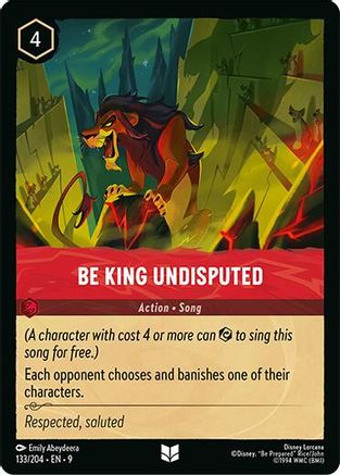 Be King Undisputed [9 - FAB - #133]