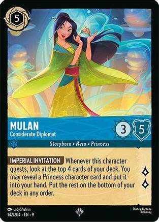 Mulan - Considerate Diplomat [9 - FAB - #142]