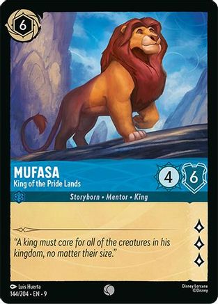 Mufasa - King of the Pride Lands [9 - FAB - #144]