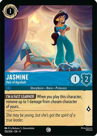 Jasmine - Heir of Agrabah [FAB - #155]