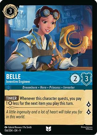 Belle - Inventive Engineer [9 - FAB - #156]