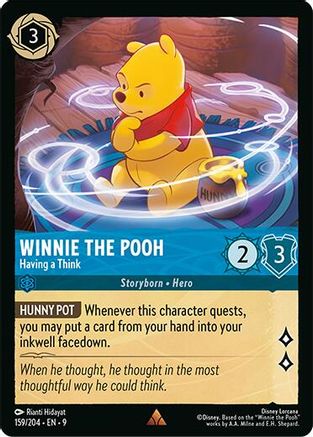 Winnie the Pooh - Having a Think