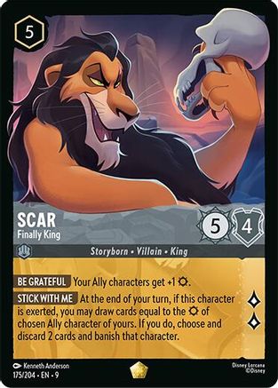 Scar - Finally King [9 - FAB - #175]