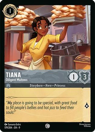 Tiana - Diligent Waitress [9 - FAB - #179]