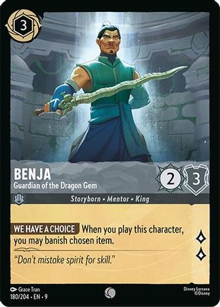 Benja - Guardian of the Dragon Gem [9 - FAB - #180]