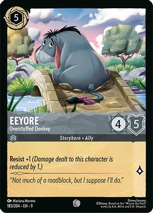 Eeyore - Overstuffed Donkey [9 - FAB - #183]