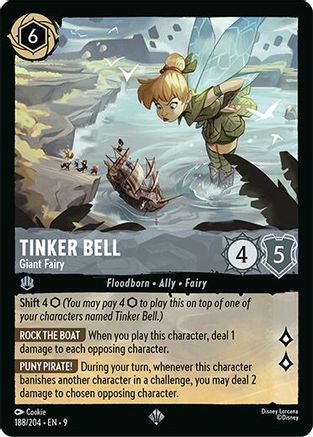 Tinker Bell - Giant Fairy [9 - FAB - #188]