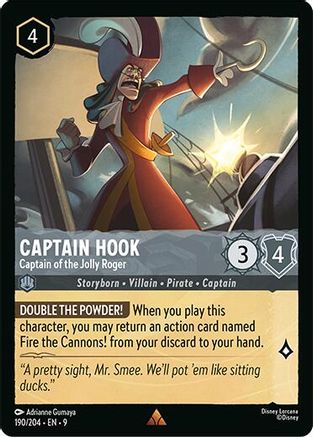 Captain Hook - Captain of the Jolly Roger [9 - FAB - #190]