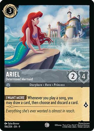 Ariel - Determined Mermaid [9 - FAB - #196]