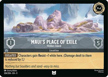 Maui's Place of Exile - Hidden Island [9 - FAB - #204]