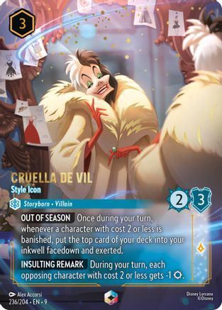 Cruella De Vil - Style Icon [FAB - #236]