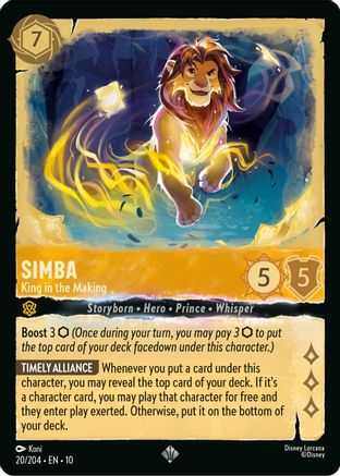 Simba - King in the Making [10 - WITW - #020]