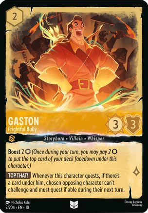 Gaston - Frightful Bully [10 - WITW - #002]