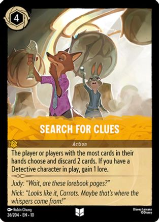 Search For Clues [10 - WITW - #026]