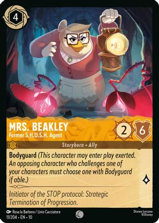 Mrs. Beakley - Former S.H.U.S.H. Agent [WITW - #011]