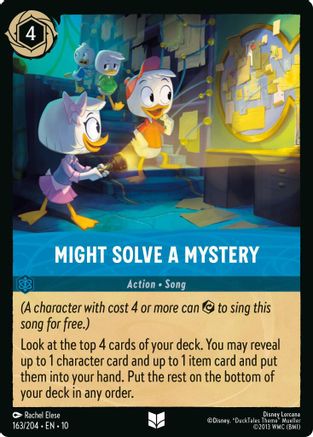 Might Solve a Mystery [10 - WITW - #163]