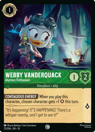 Webby Vanderquack - Mystery Enthusiast [10 - WITW - #073]