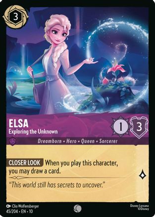 Elsa - Exploring the Unknown [10 - WITW - #045]