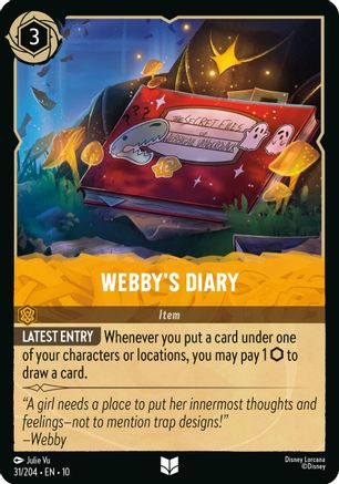 Webby's Diary [WITW - #031]