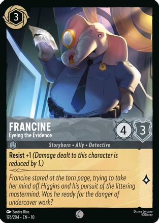 Francine - Eyeing the Evidence [10 - WITW - #176]