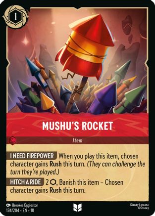 Mushu's Rocket [WITW - #134]