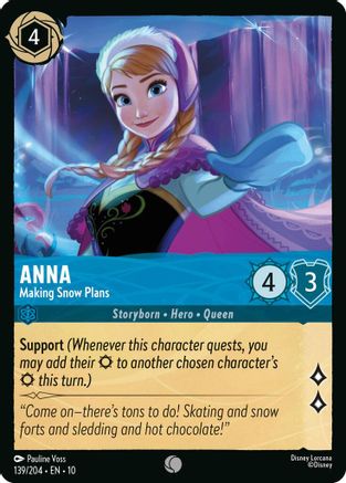 Anna - Making Snow Plans [10 - WITW - #139]