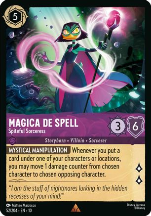 Magica De Spell - Spiteful Sorceress [10 - WITW - #052]