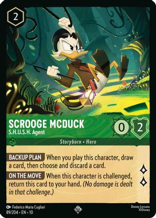 Scrooge McDuck - S.H.U.S.H. Agent [10 - WITW - #089]