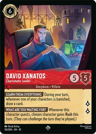 David Xanatos - Charismatic Leader [10 - WITW - #116]