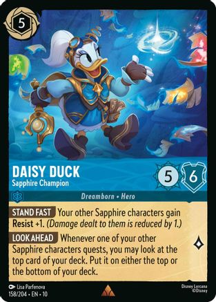 Daisy Duck - Sapphire Champion [10 - WITW - #158]