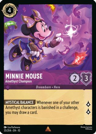 Minnie Mouse - Amethyst Champion [WITW - #035]