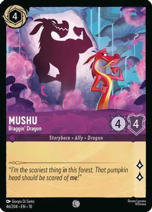 Mushu - Braggin' Dragon [10 - WITW - #046]