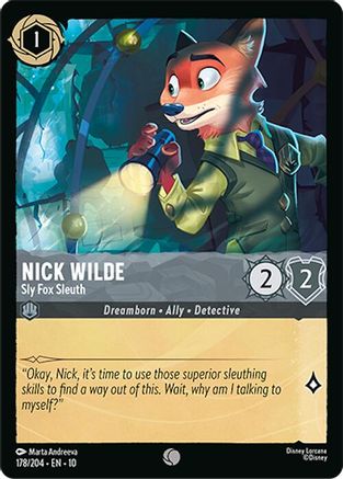 Nick Wilde - Sly Fox Sleuth [10 - WITW - #178]