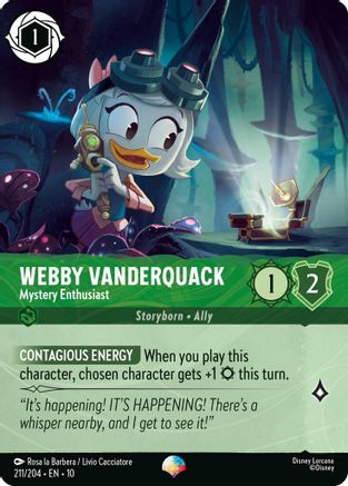 Webby Vanderquack - Mystery Enthusiast  [WITW - #211]