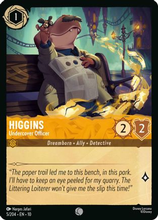 Higgins - Undercover Officer [10 - WITW - #005]
