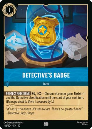 Detective's Badge [10 - WITW - #166]