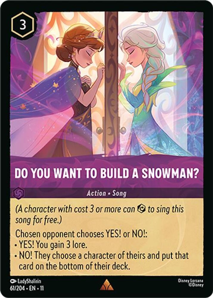 Do You Want to Build a Snowman? [11 - WIS - #061]