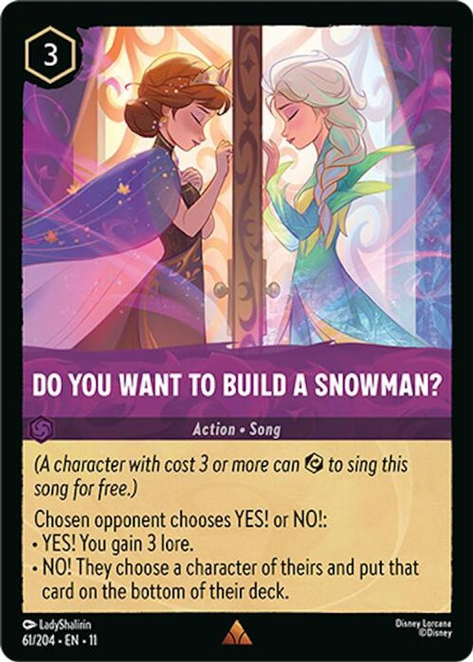 Do You Want to Build a Snowman? [11 - WIS - #061]