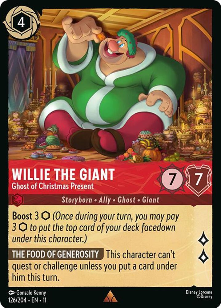 Willie the Giant - Ghost of Christmas Present [11 - WIS - #126]