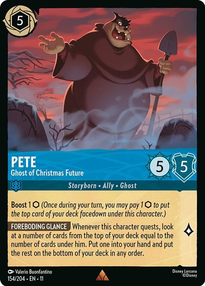 Pete - Ghost of Christmas Future [11 - WIS - #154]