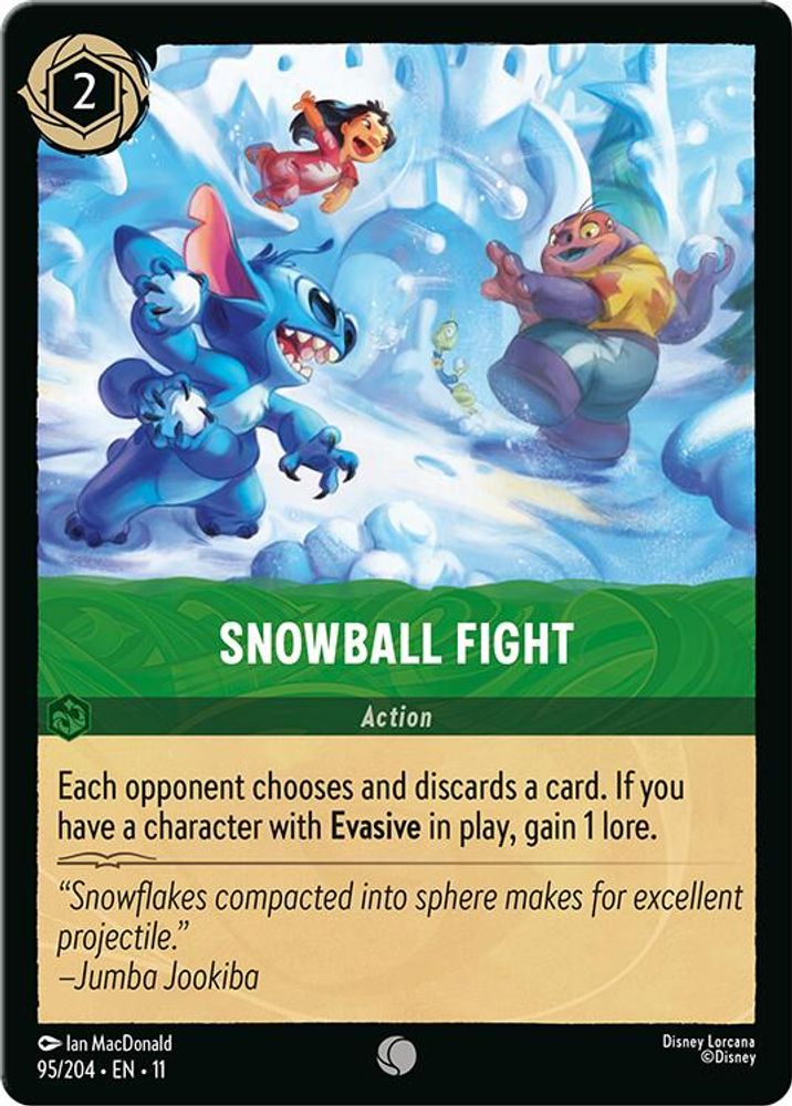 Snowball Fight [11 - WIS - #095]