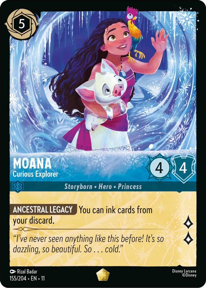 Moana - Curious Explorer [11 - WIS - #155]