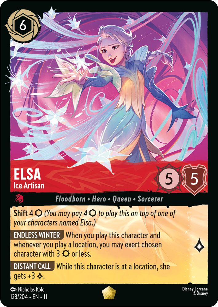 Elsa - Ice Artisan [11 - WIS - #123]