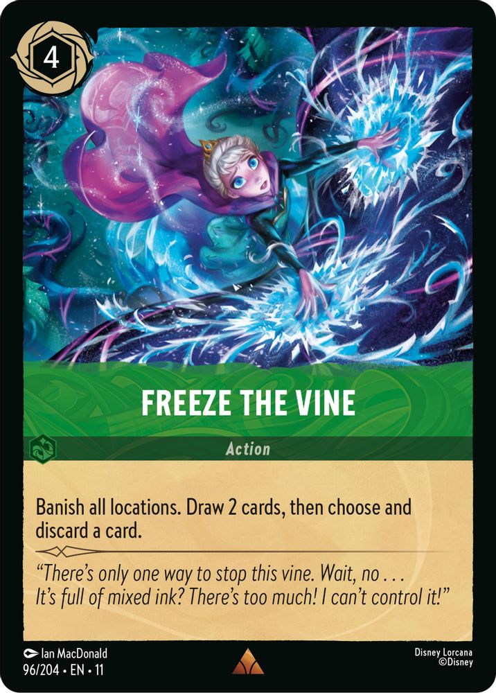 Freeze the Vine [11 - WIS - #096]