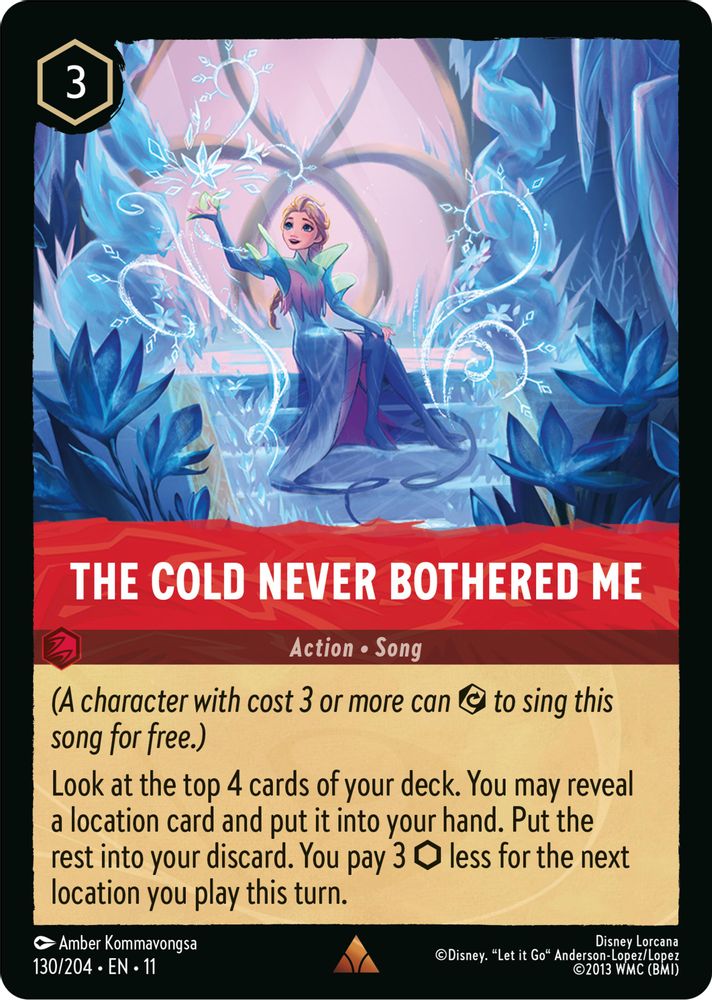 The Cold Never Bothered Me [11 - WIS - #130]
