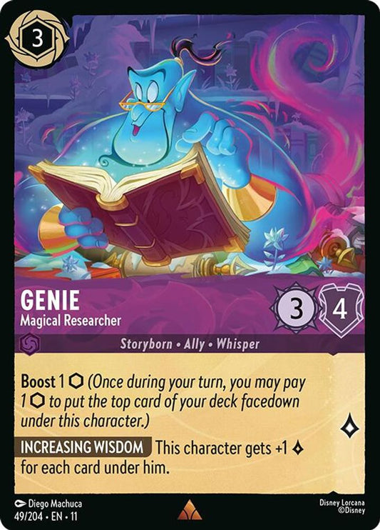Genie - Magical Researcher [11 - WIS - #049]