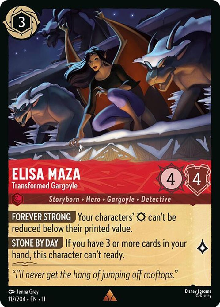 Elisa Maza - Transformed Gargoyle [11 - WIS - #112]