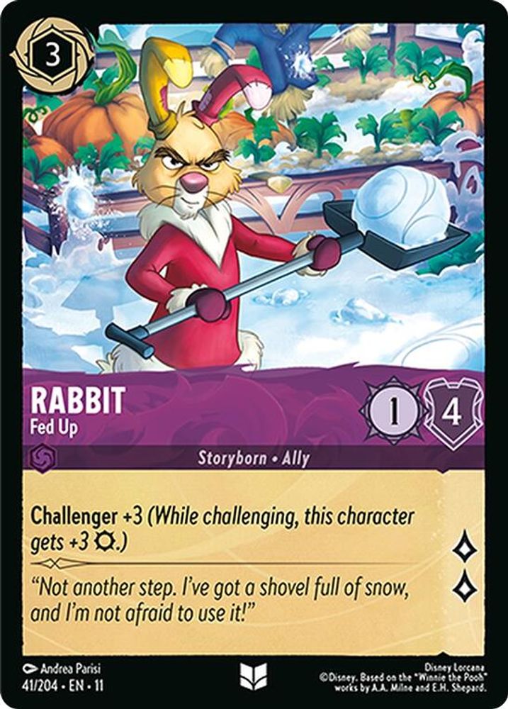 Rabbit - Fed Up [11 - WIS - #041]