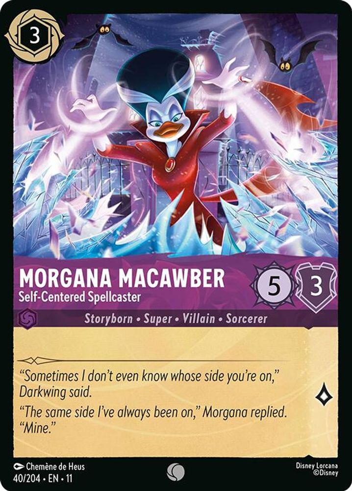 Morgana Macawber - Self-Centered Spellcaster [11 - WIS - #040]