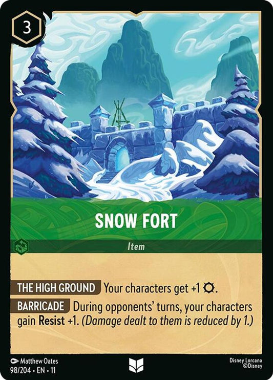 Snow Fort [11 - WIS - #098]